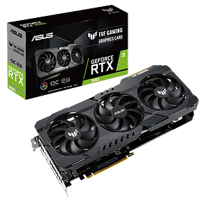 Asus TUF Gaming GeForce RTX3060 OC 12GB GDDR6 LHR  Gráfica