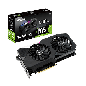 Asus Dual GeForce RTX3060 Ti OC 8GB GDDR6 LHR  Gráfica