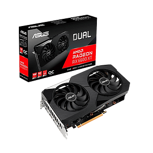 Asus Dual Radeon RX6600 XT OC 8GB GDDR6  Tarjeta Gráfica AMD