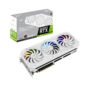 Asus ROG Strix GeForce RTX3070 White 8GB GDDR6 LHR  Gráfica