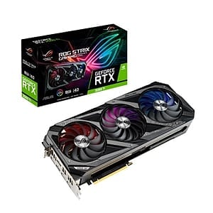 Asus ROG Strix GeForce RTX3060 Ti 8GB GDDR6  Gráfica