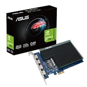 Asus GeForce GT730 4x HDMI 2GB GDDR5  Tarjeta Gráfica Nvidia