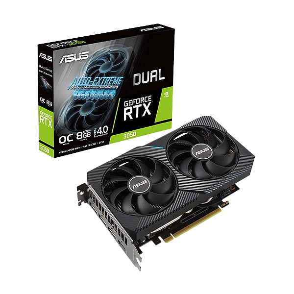 Asus Dual GeForce RTX3050 OC 8GB GDDR6  Tarjeta Gráfica