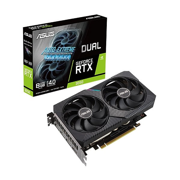 Asus Dual GeForce RTX3050 8GB GDDR6  Tarjeta Gráfica