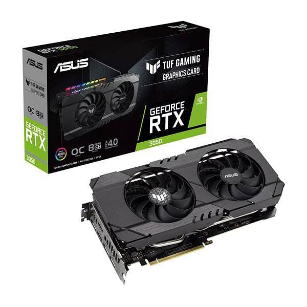 Asus TUF Gaming GeForce RTX3050 OC 8GB GDDR6  Tarjeta Gráfica Nvidia