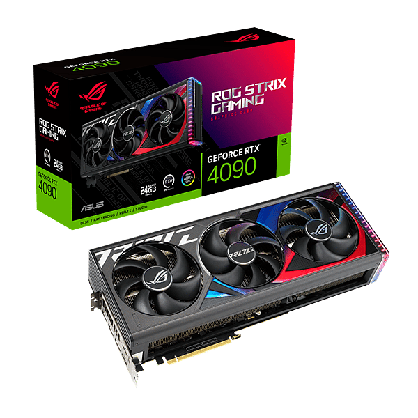 Asus ROG Strix GeForce RTX 4090 24GB GDDR6X DLSS3  Tarjeta Gráfica Nvidia