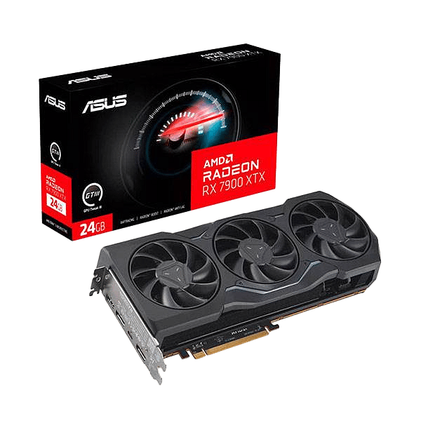 Asus Radeon RX 7900 XTX 24GB GDDR6  Tarjeta Gráfica AMD