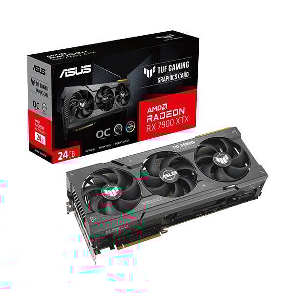 Asus TUF Gaming Radeon RX 7900 XTX OC 24GB GDDR6  Tarjeta Gráfica AMD