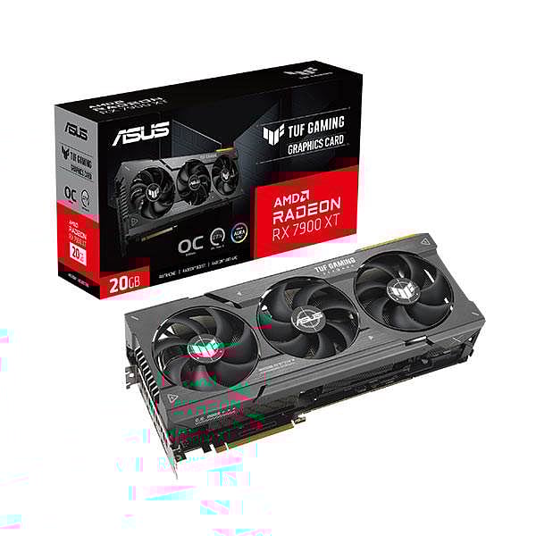 Asus TUF Gaming Radeon RX 7900 XT OC 20GB GDDR6  Tarjeta Gráfica AMD