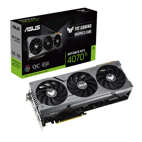 Asus TUF Gaming GeForce RTX 4070 Ti OC 12GB GDDR6X DLSS3  Tarjeta Gráfica Nvidia