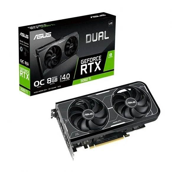 Asus Dual GeForce RTX 3060 Ti OC 8GB GDDR6X V3  Tarjeta Gráfica Nvidia