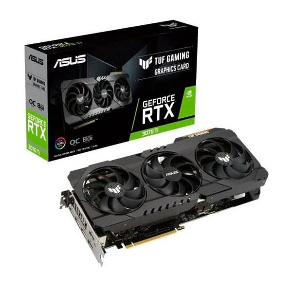 Asus TUF Gaming GeForce RTX 3070 Ti OC 8GB GDDR6X V2  Tarjeta Gráfica Nvidia