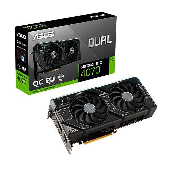 Asus Dual GeForce RTX 4070 12GB GDDR6X DLSS3  Tarjeta Gráfica Nvidia