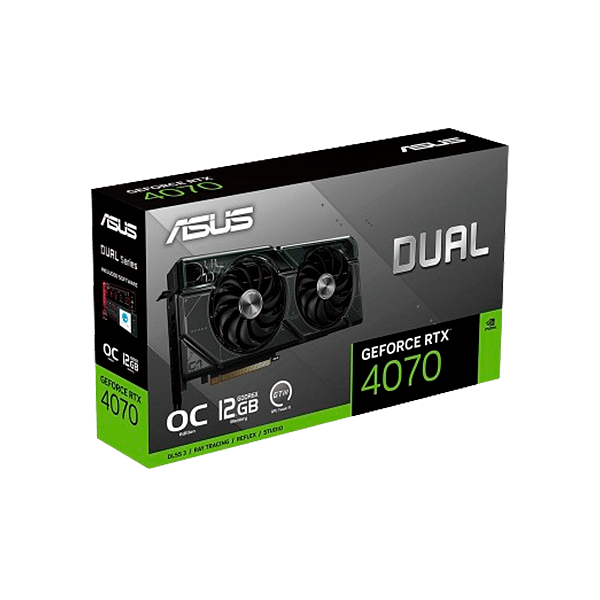 Asus Dual GeForce RTX 4070 OC 12GB GDDR6X DLSS3  Tarjeta Gráfica Nvidia