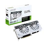 Asus Dual GeForce RTX 4070 White 12GB GDDR6X DLSS3  Tarjeta Gráfica Nvidia