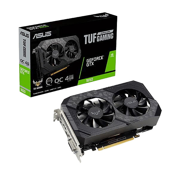 Asus TUF Gaming GeForce GTX 1650 OC V2 4GB GDDR6  Tarjeta Gráfica Nvidia