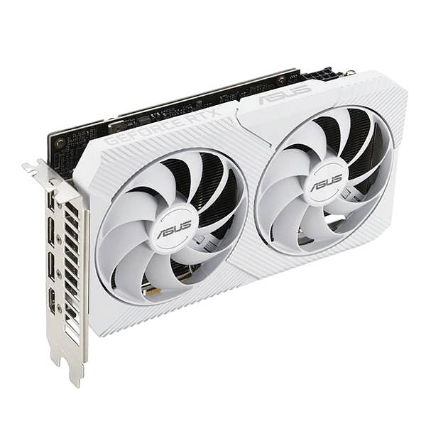 Asus Dual GeForce RTX 3060 White OC 8GB GDDR6  Tarjeta Gráfica Nvidia