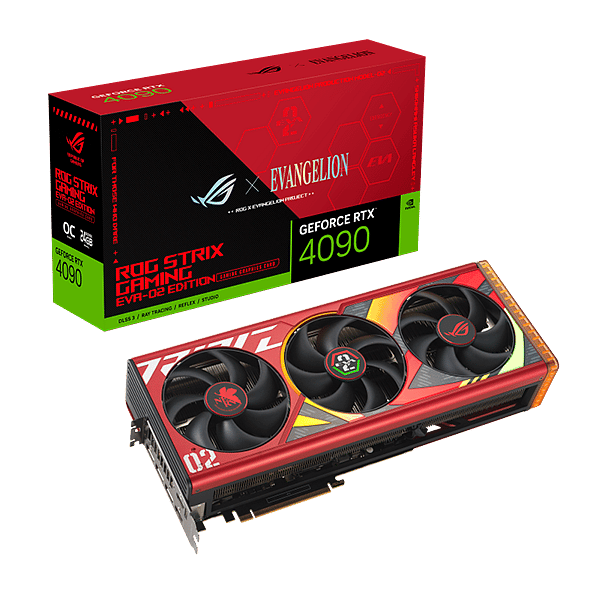 Asus ROG Strix GeForce RTX 4090 Evangelion Edition OC 24GB GDDR6X DLSS3  Tarjeta Gráfica Nvidia