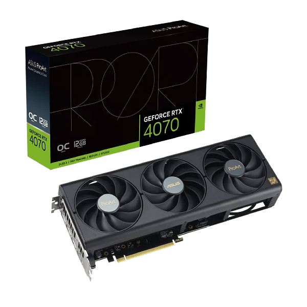 Asus ProArt GeForce RTX 4070 OC 12GB GDDR6 DLSS3  Tarjeta Gráfica Nvidia