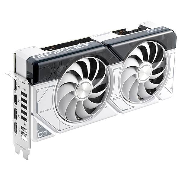 Asus Dual GeForce RTX 4070 Super White 12GB GDDR6X DLSS3  Tarjeta Gráfica Nvidia