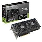 Asus Dual GeForce RTX 4070 Super OC 12GB GDDR6X DLSS3  Tarjeta Gráfica Nvidia
