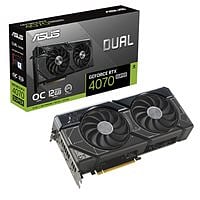 Asus Dual GeForce RTX 4070 Super OC 12GB GDDR6X DLSS3  Tarjeta Gráfica Nvidia