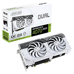 Asus Dual GeForce RTX 4070 Super OC 12GB White GDDR6X DLSS3  Tarjeta Gráfica Nvidia Asus Dual GeForce RTX 4070 Super OC 12GB White GDDR6X DLSS3  Tarjeta Gráfica Nvidia