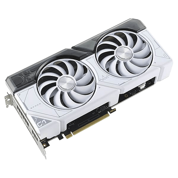 Asus Dual GeForce RTX 4070 Super OC 12GB White GDDR6X DLSS3  Tarjeta Gráfica Nvidia
