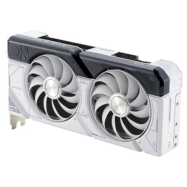 Asus Dual GeForce RTX 4070 Super OC 12GB White GDDR6X DLSS3  Tarjeta Gráfica Nvidia