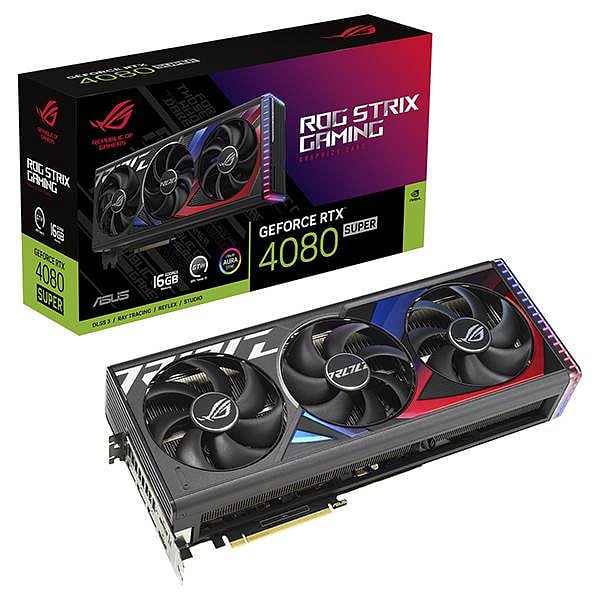Asus ROG Strix GeForce RTX 4080 Super 16GB GDDR6X DLSS3  Tarjeta Gráfica Nvidia