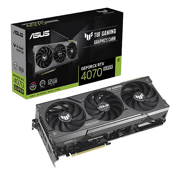 Asus TUF Gaming GeForce RTX 4070 Super 12GB GDDR6X DLSS3  Tarjeta Gráfica Nvidia