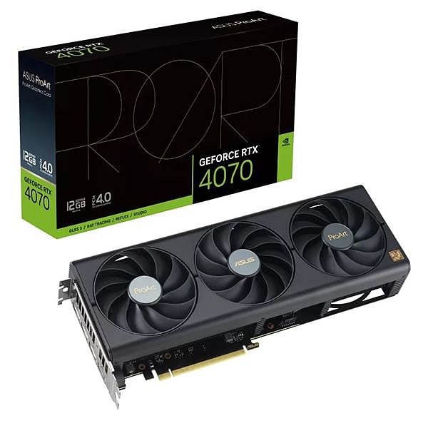Asus ProArt GeForce RTX 4070 OC 12GB GDDR6X DLSS3  Tarjeta Gráfica Nvidia