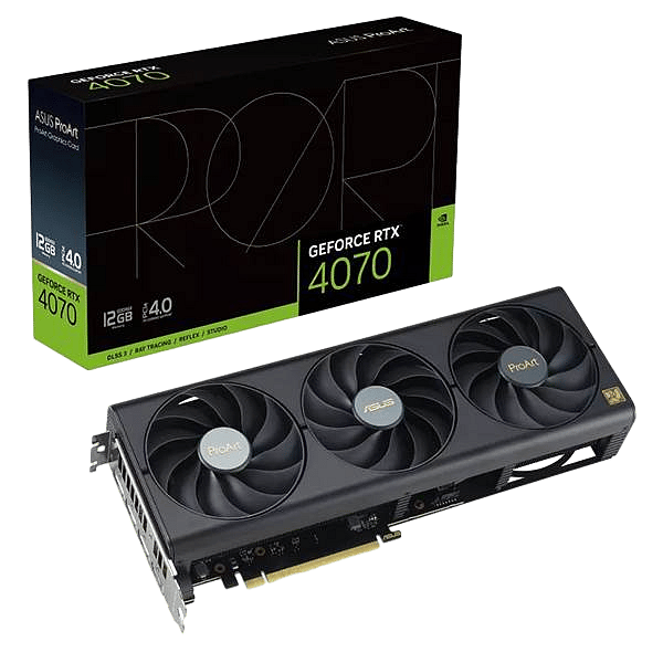 Asus ProArt GeForce RTX 4070 OC 12GB GDDR6X DLSS3  Tarjeta Gráfica Nvidia