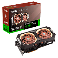 Asus Noctua GeForce RTX 4080 Super OC 16GB GDDR6X DLSS3  Tarjeta Gráfica Nvidia