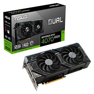 Asus Dual GeForce RTX 4070 Super Evo 12GB GDDR6X DLSS3  Tarjeta Gráfica Nvidia