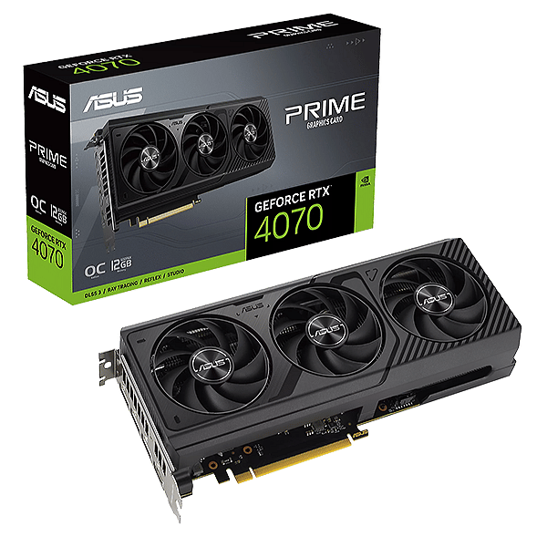 Asus Prime GeForce RTX 4070 OC 12GB GDDR6X DLSS3  Tarjeta Gráfica Nvidia