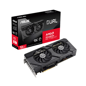 Asus Dual Radeon RX 7700 XT OC 12GB GDDR6  Tarjeta Gráfica AMD