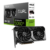 Asus GeForce RTX 5060 Ti Dual 8GB GDDR7 DLSS4 | Tarjeta Gráfica Nvidia