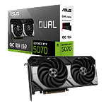 Asus GeForce RTX 5070 Dual OC 12GB GDDR7 DLSS4  Tarjeta Gráfica Nvidia