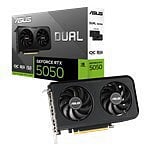 Asus GeForce RTX 5050 Dual OC 8GB GDDR6 DLSS4  Tarjeta Gráfica Nvidia