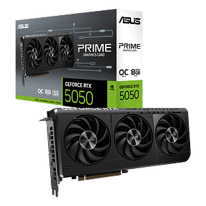 Asus GeForce RTX 5050 Prime OC 8GB GDDR6 DLSS4  Tarjeta Gráfica Nvidia