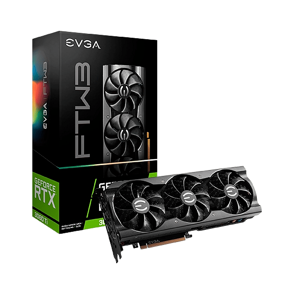 EVGA GeForce RTX3060 Ti FTW3 Gaming 8GB GDDR6  Gráfica