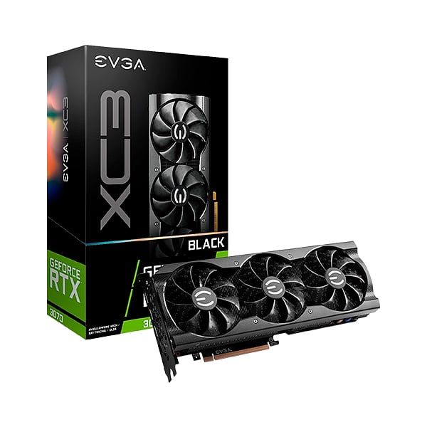 EVGA GeForce RTX3070 XC3 Black Gaming 8GB GDDR6  Gráfica