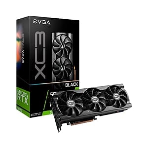 EVGA GeForce RTX3070 XC3 Black Gaming 8GB GDDR6  Gráfica