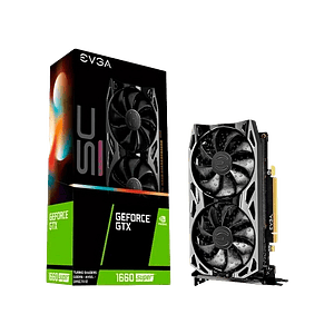 EVGA GeForce GTX1660 Super SC Ultra Gaming 6GB GDDR6  Gráfica