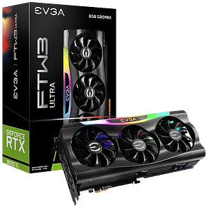 EVGA GeForce RTX3070 Ti FTW3 UltraGaming 8GB GDDR6X  Gráfica