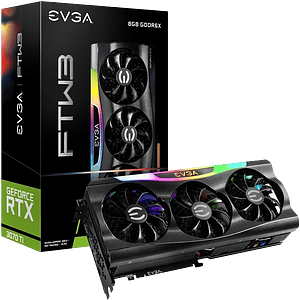 EVGA GeForce RTX3070 Ti FTW3 Gaming 8GB GDDR6X  Gráfica