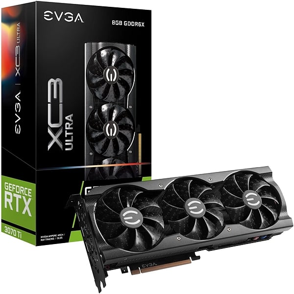 EVGA GeForce RTX3070 Ti XC3 UltraGaming 8GB GDDR6X  Gráfica