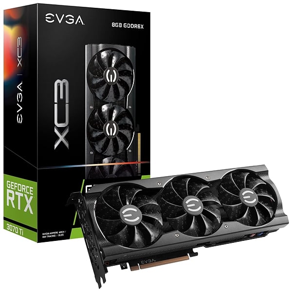 EVGA GeForce RTX3070 Ti XC3 Gaming 8GB GDDR6X  Gráfica