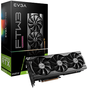 EVGA GeForce RTX3060 Ti FTW3 Ultra Gaming 8GB GDDR6 LHR  Gráfica